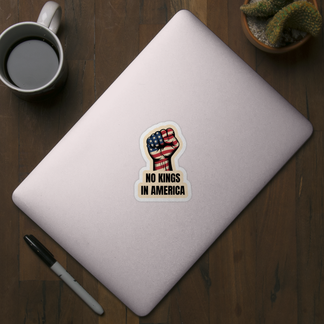 No-kings-in-america by Creatifly Graphic Tees